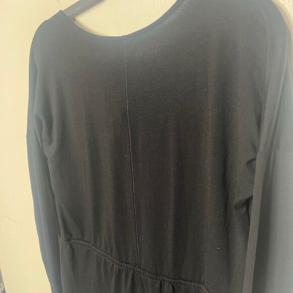 Mountain Hardwear Black Scoop Neck Long sleeve Tee Shirt Dress Sz M - Picture 10 of 14
